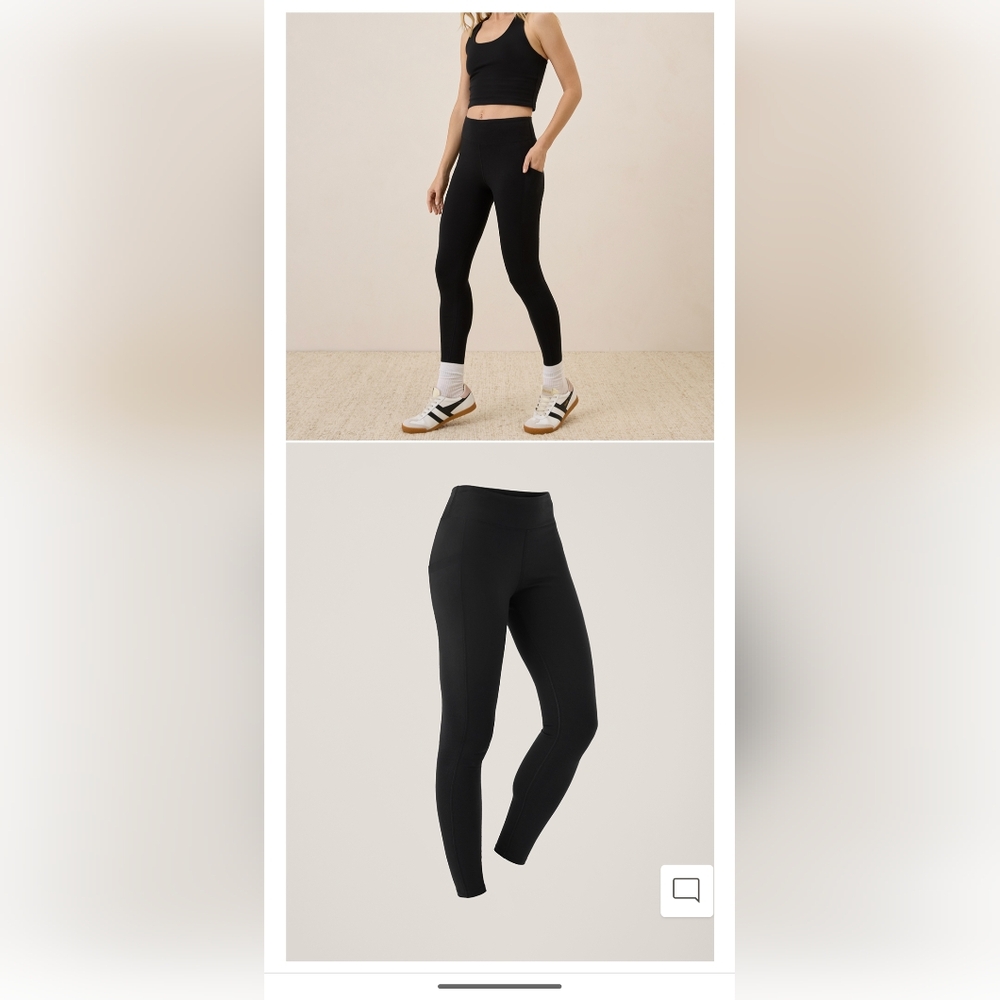 Pact Black Leggings